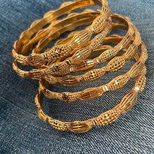 Goldplated Pakistani Indian bangles